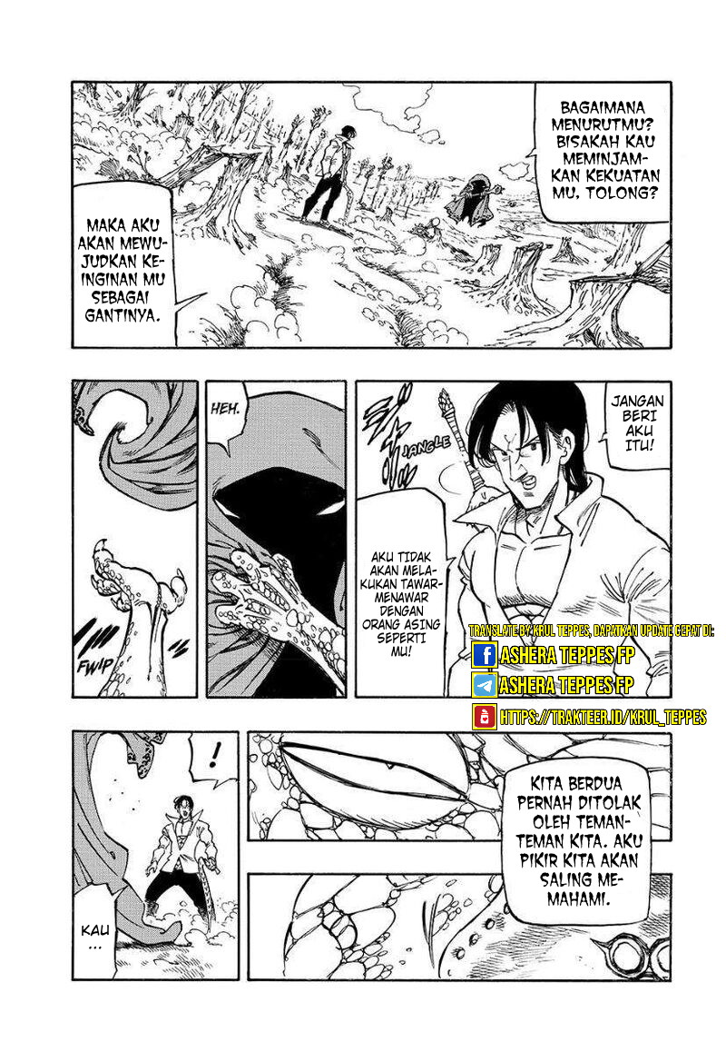 Halaman 7 dari Mokushiroku no Yonkishi Chapter 143