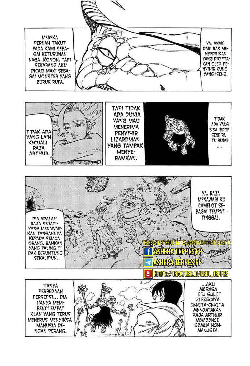 Halaman 9 dari Mokushiroku no Yonkishi Chapter 143