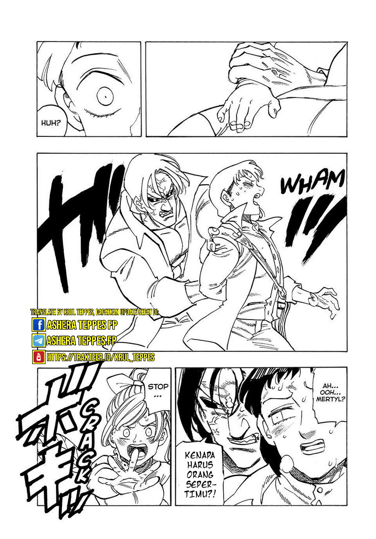 Halaman 11 dari Mokushiroku no Yonkishi Chapter 144