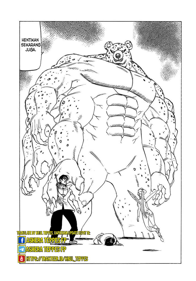 Halaman 14 dari Mokushiroku no Yonkishi Chapter 144