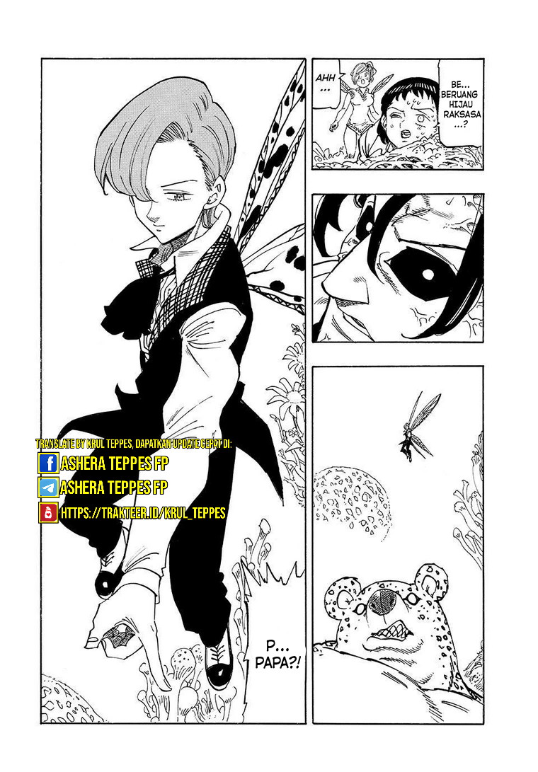 Halaman 15 dari Mokushiroku no Yonkishi Chapter 144