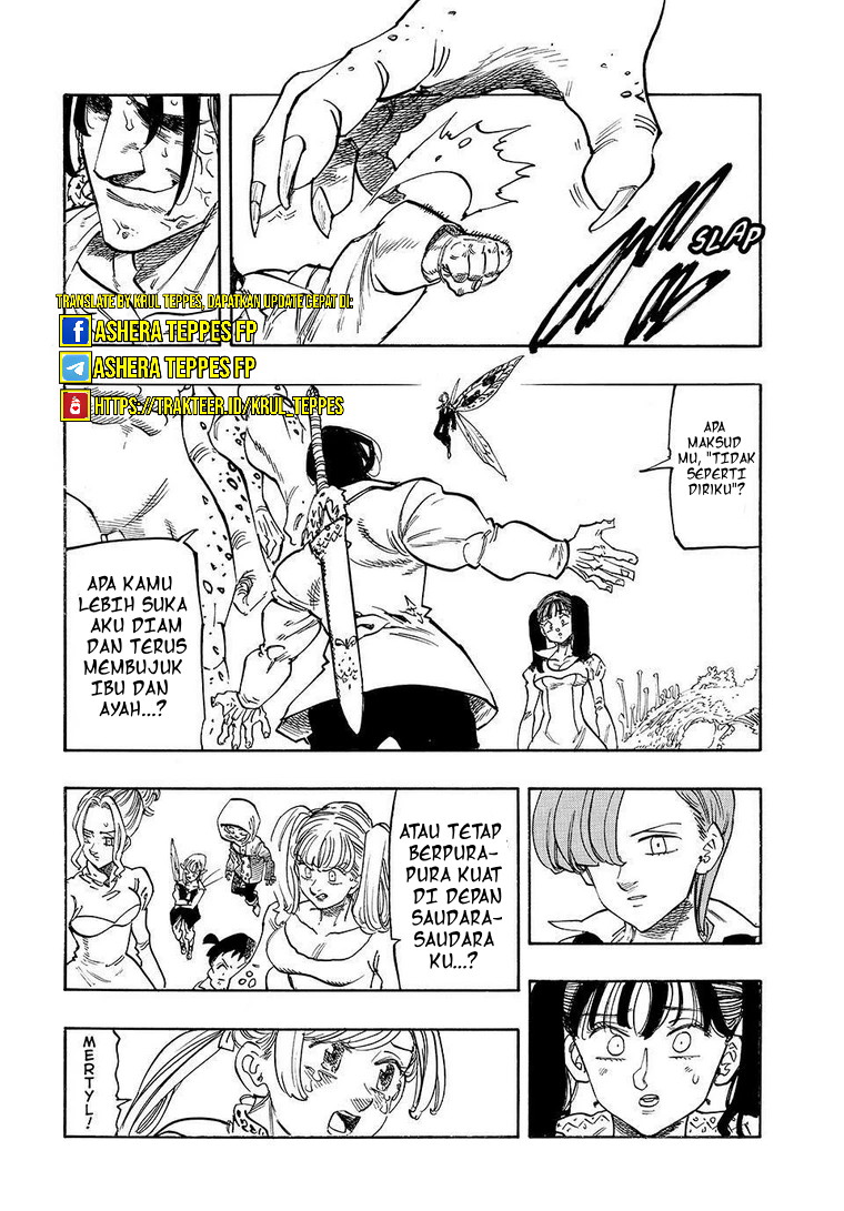 Halaman 17 dari Mokushiroku no Yonkishi Chapter 144