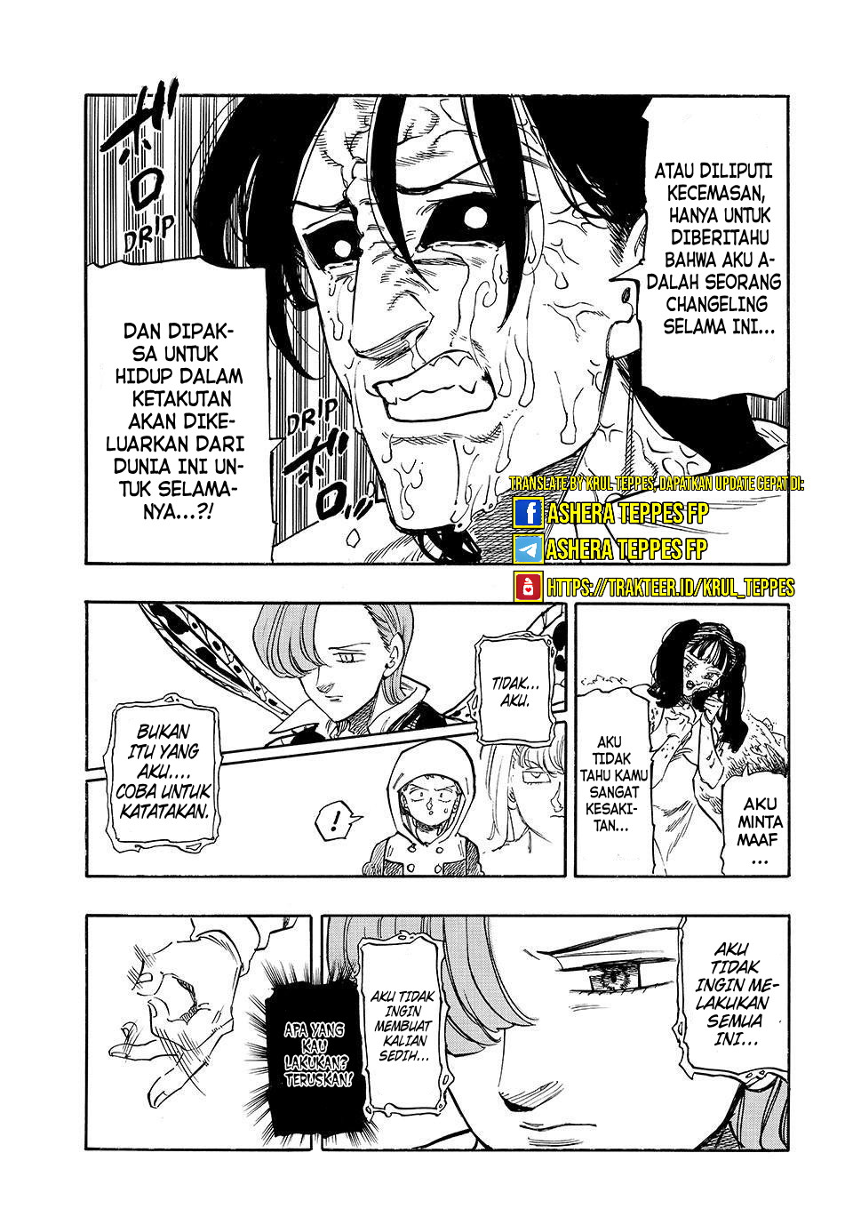Halaman 18 dari Mokushiroku no Yonkishi Chapter 144