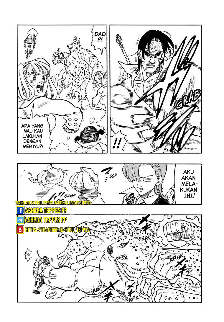 Halaman 19 dari Mokushiroku no Yonkishi Chapter 144