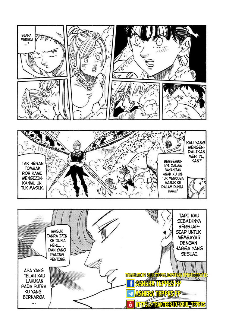 Halaman 21 dari Mokushiroku no Yonkishi Chapter 144