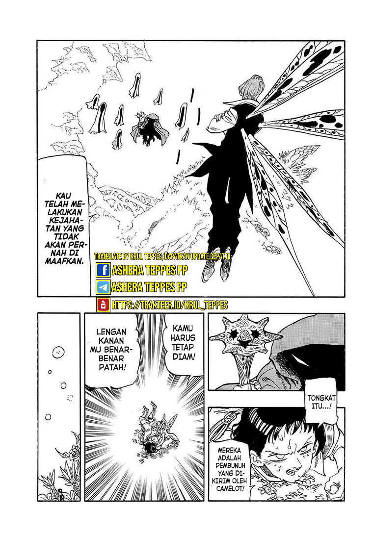 Halaman 22 dari Mokushiroku no Yonkishi Chapter 144