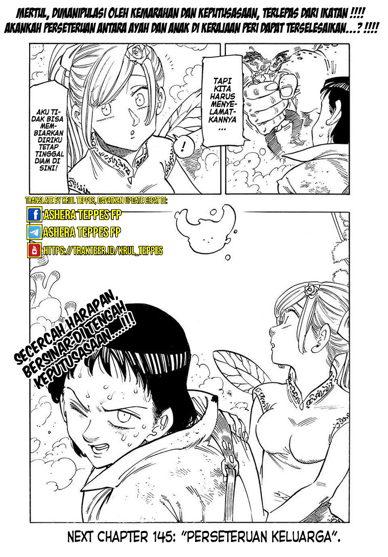 Halaman 23 dari Mokushiroku no Yonkishi Chapter 144