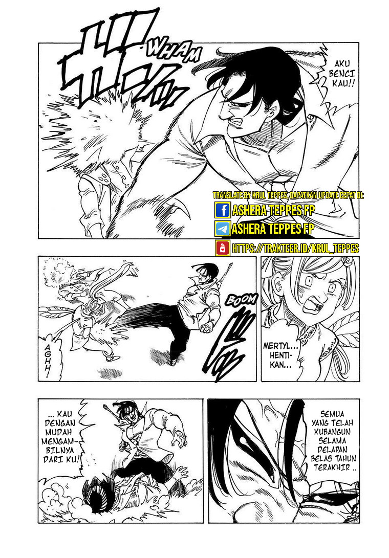 Halaman 7 dari Mokushiroku no Yonkishi Chapter 144