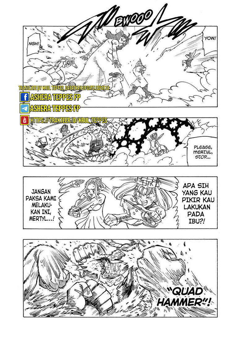 Halaman 11 dari Mokushiroku no Yonkishi Chapter 145
