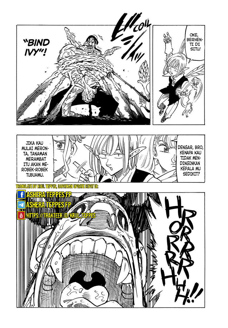 Halaman 12 dari Mokushiroku no Yonkishi Chapter 145