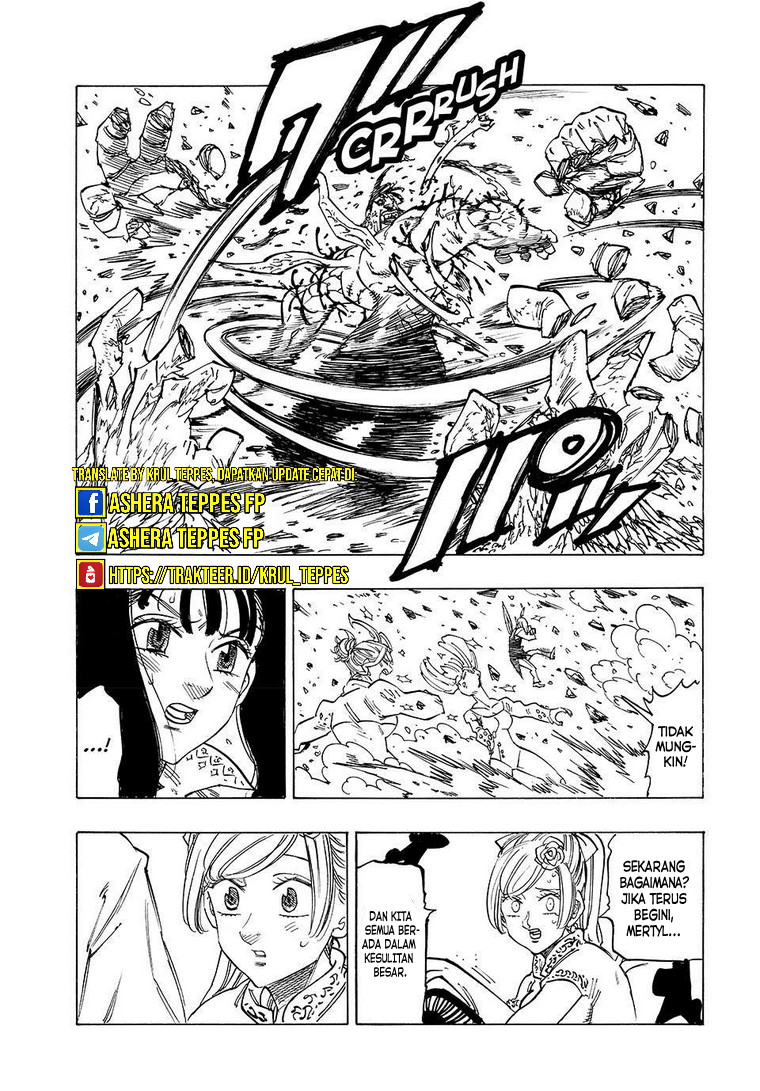 Halaman 14 dari Mokushiroku no Yonkishi Chapter 145