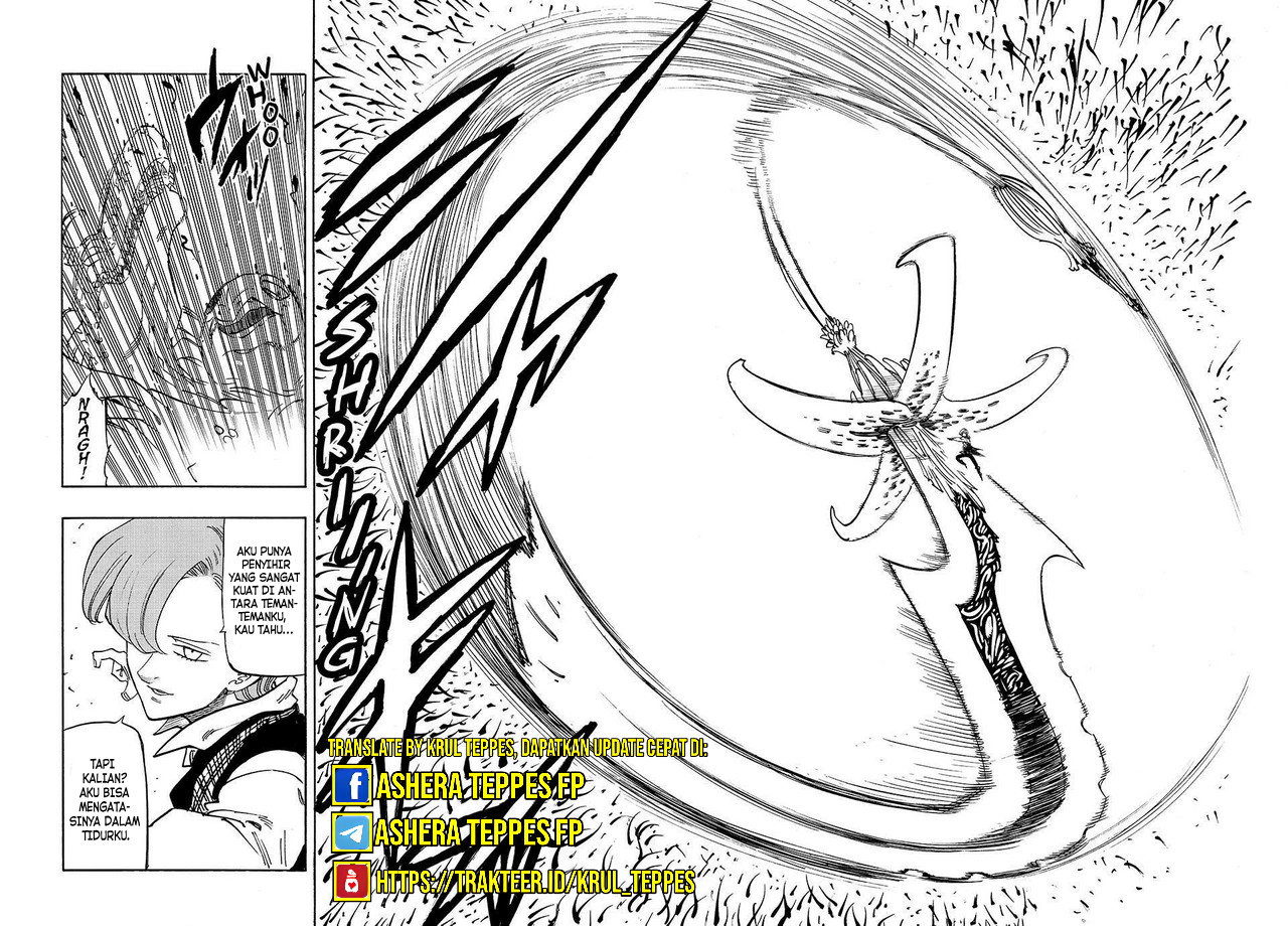 Halaman 19 dari Mokushiroku no Yonkishi Chapter 145