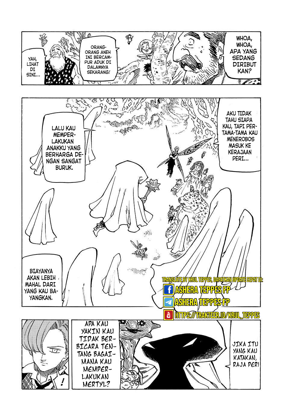 Halaman 4 dari Mokushiroku no Yonkishi Chapter 145