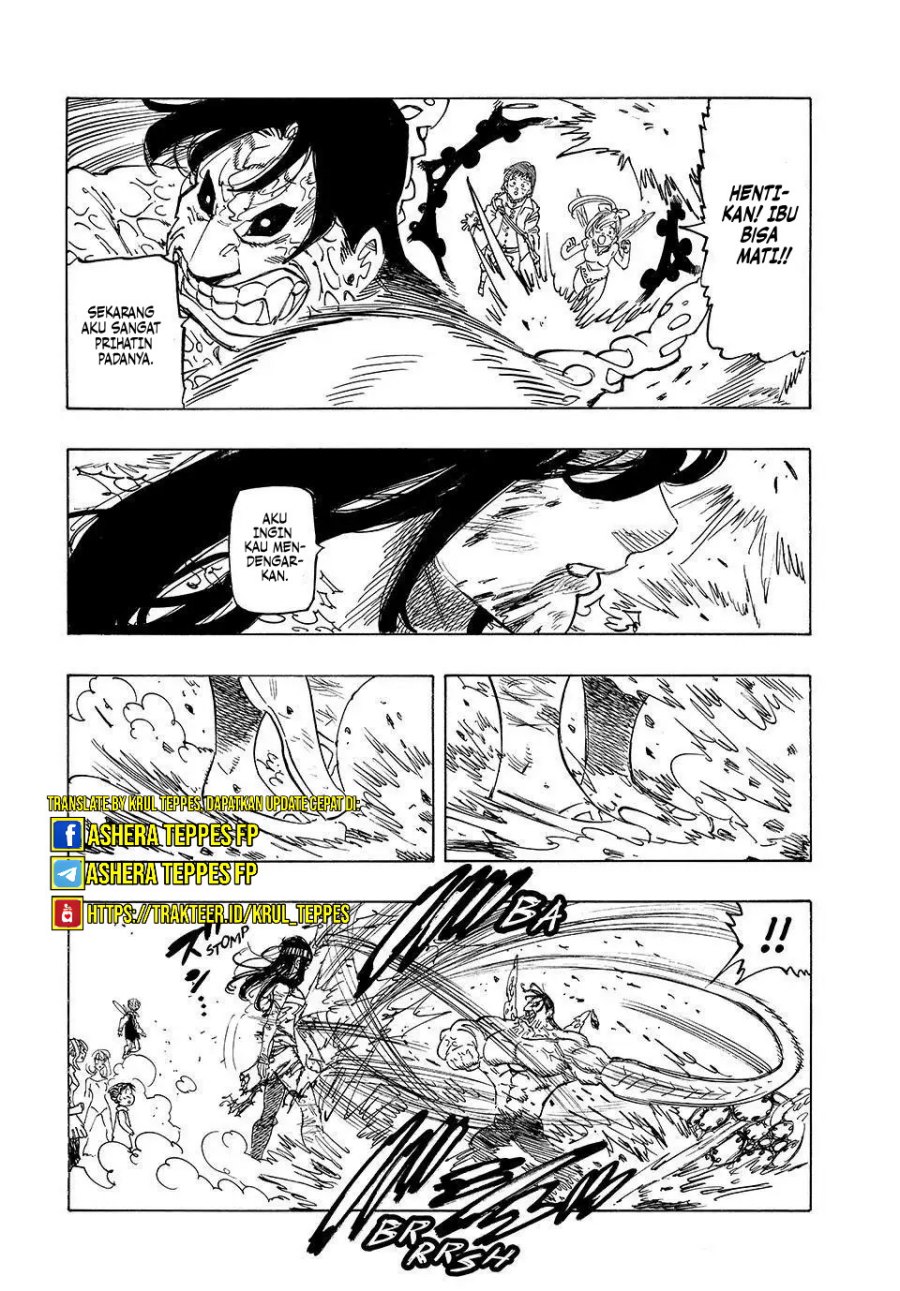 Halaman 15 dari Mokushiroku no Yonkishi Chapter 146