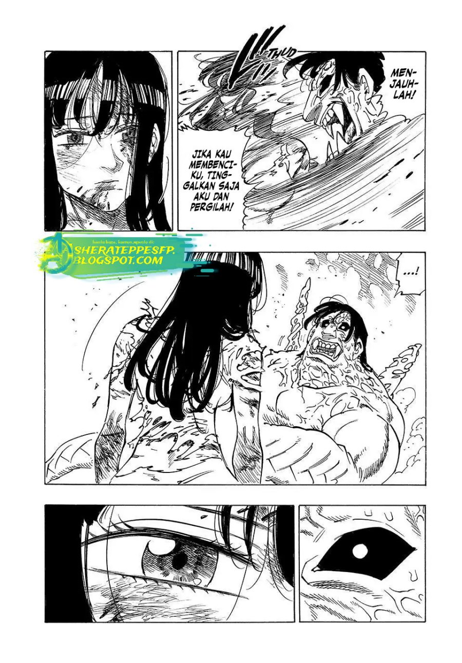 Halaman 16 dari Mokushiroku no Yonkishi Chapter 146