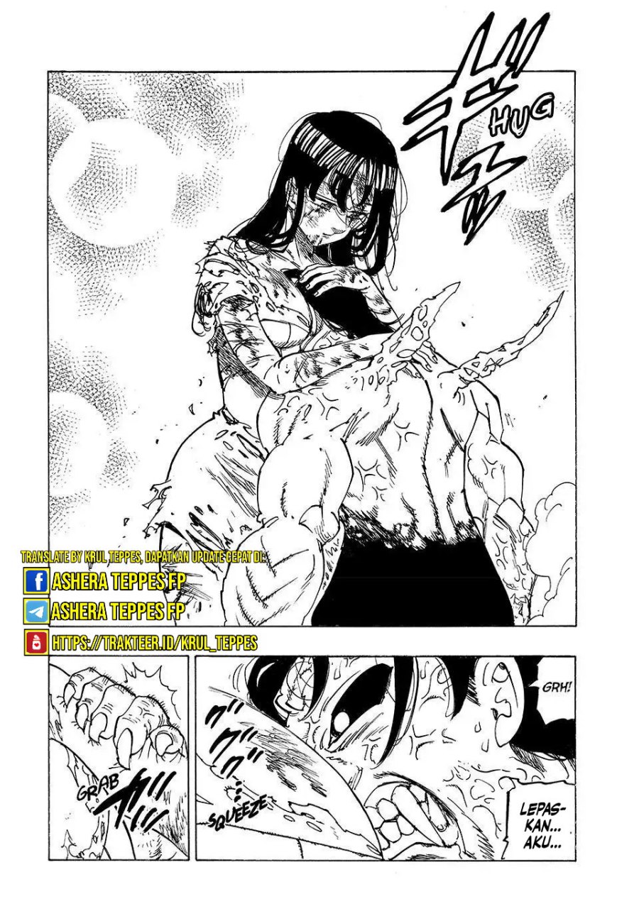 Halaman 17 dari Mokushiroku no Yonkishi Chapter 146