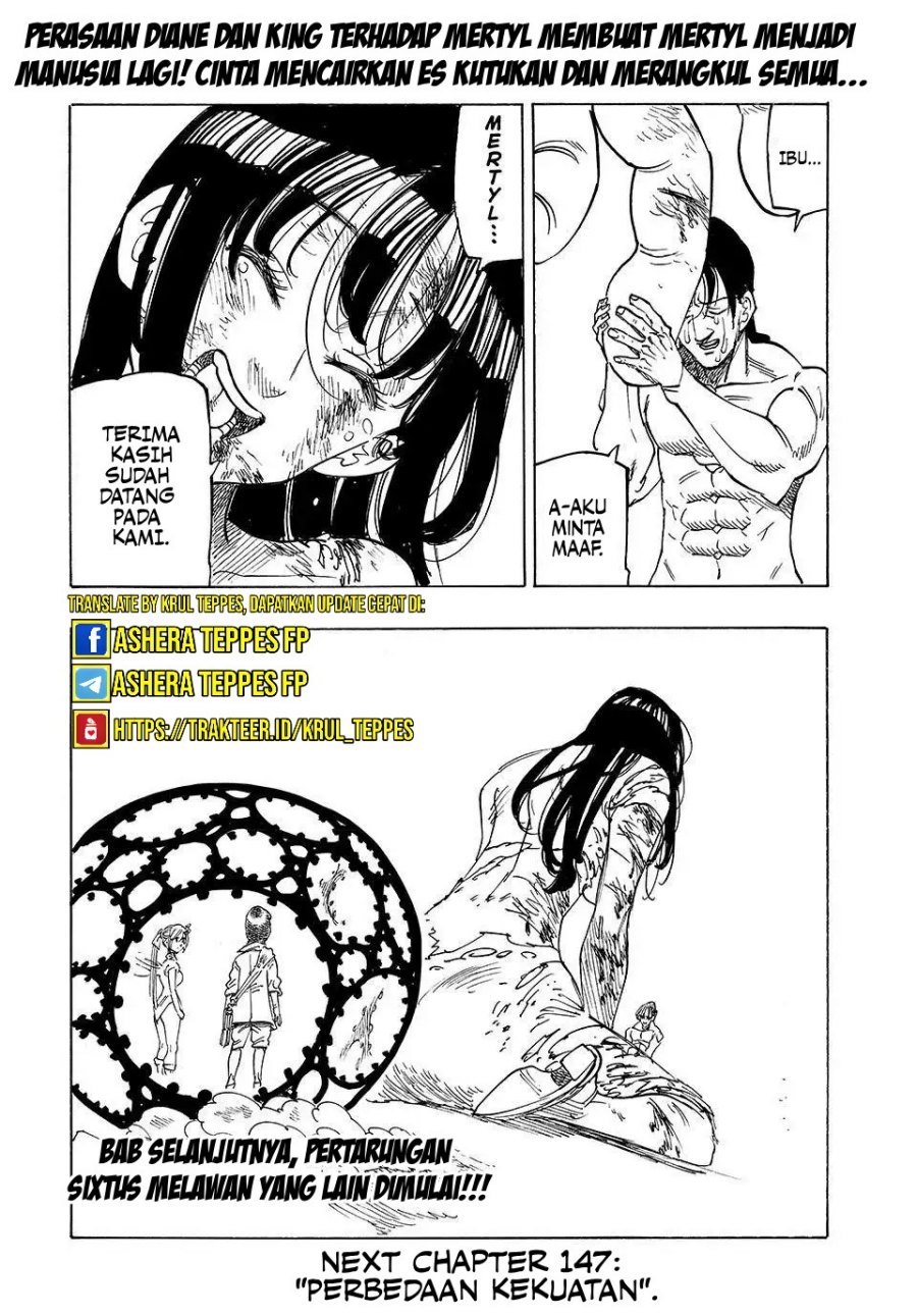 Halaman 23 dari Mokushiroku no Yonkishi Chapter 146