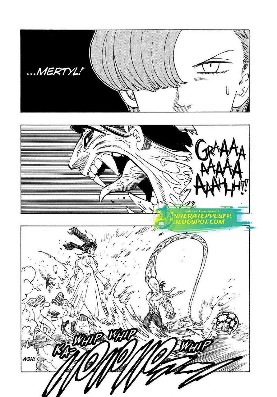 Halaman 8 dari Mokushiroku no Yonkishi Chapter 146