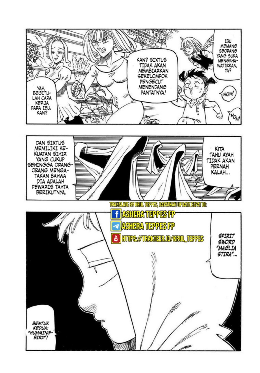 Halaman 11 dari Mokushiroku no Yonkishi Chapter 147