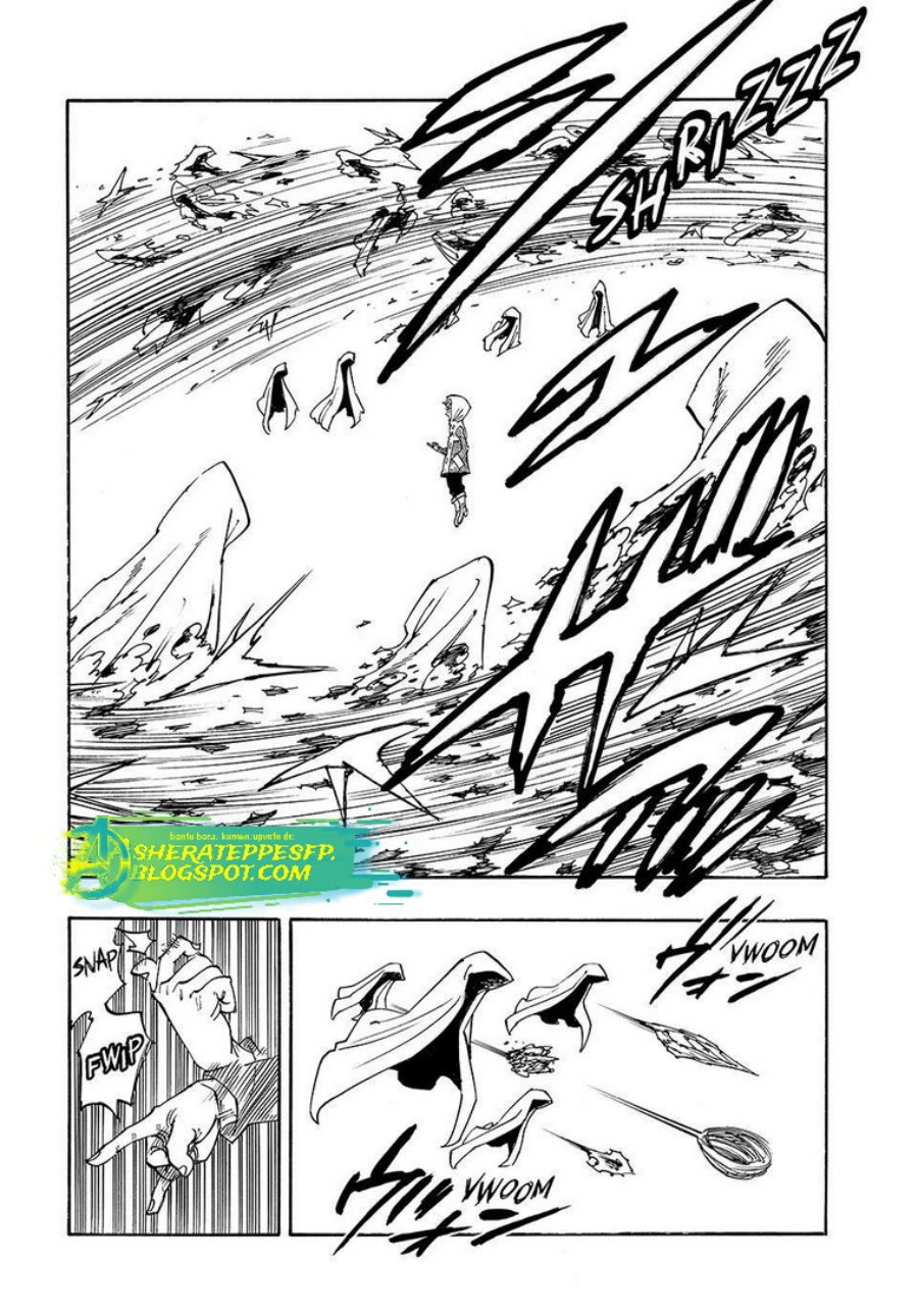 Halaman 12 dari Mokushiroku no Yonkishi Chapter 147