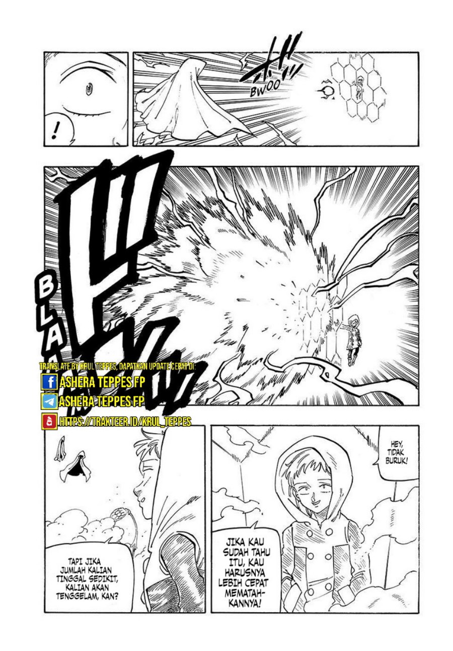 Halaman 16 dari Mokushiroku no Yonkishi Chapter 147