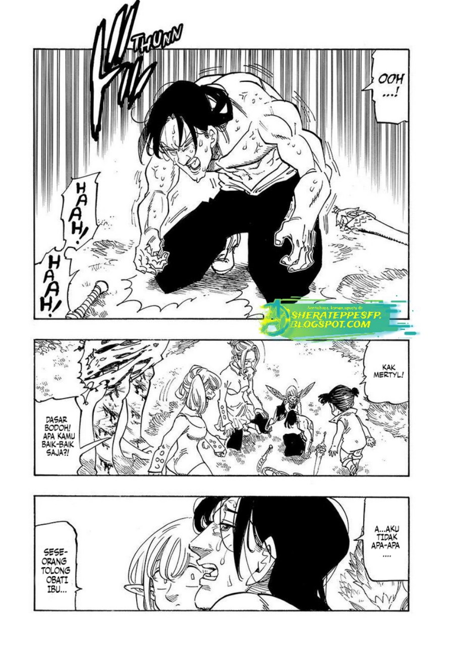 Halaman 4 dari Mokushiroku no Yonkishi Chapter 147