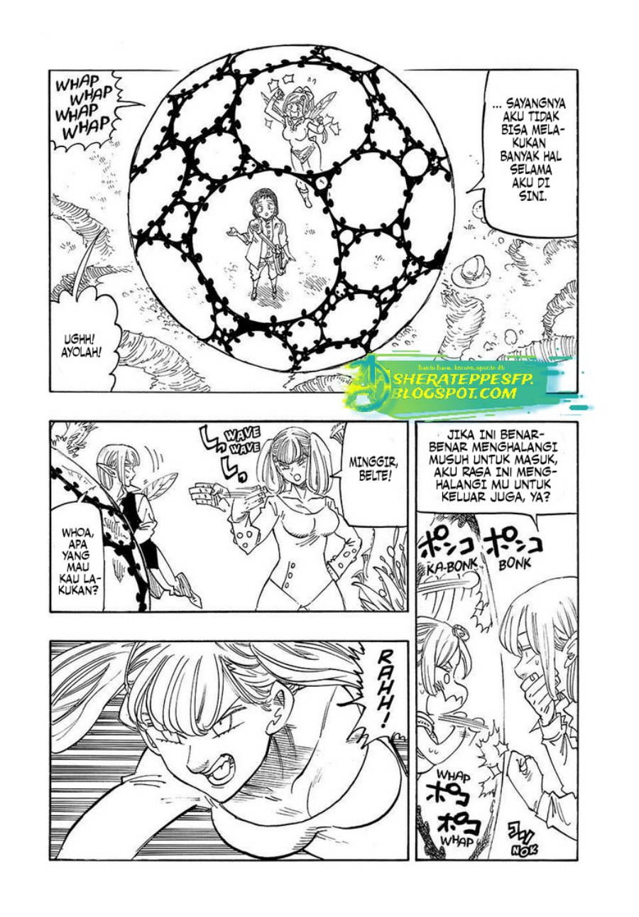 Halaman 8 dari Mokushiroku no Yonkishi Chapter 147
