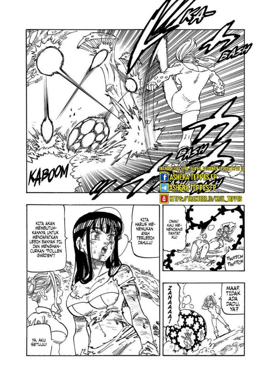 Halaman 9 dari Mokushiroku no Yonkishi Chapter 147
