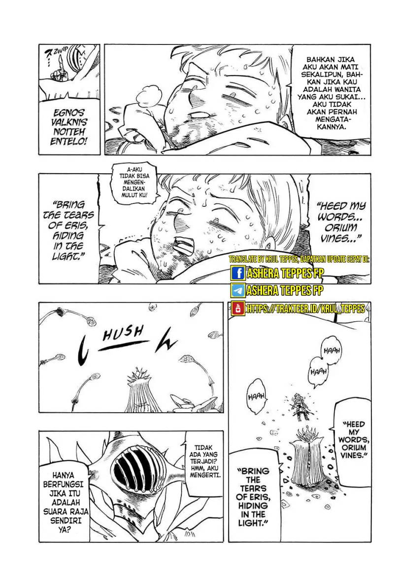 Halaman 16 dari Mokushiroku no Yonkishi Chapter 148