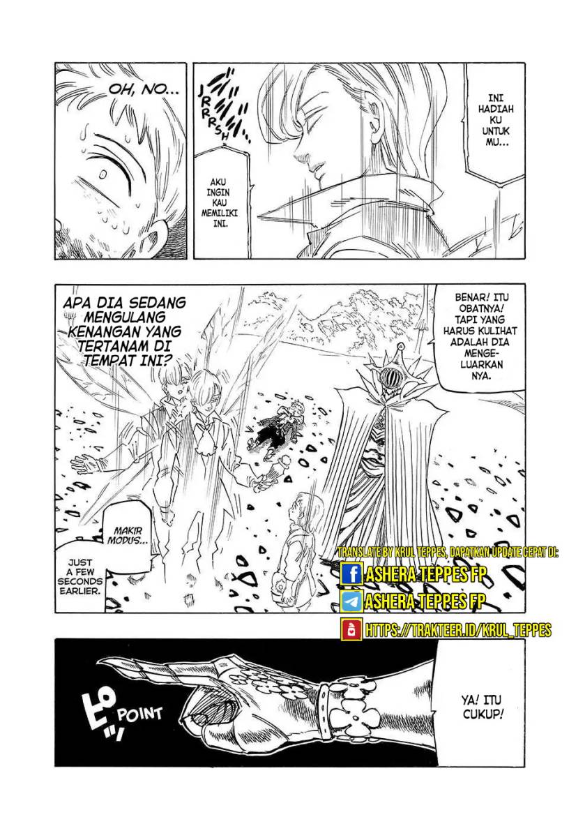 Halaman 18 dari Mokushiroku no Yonkishi Chapter 148
