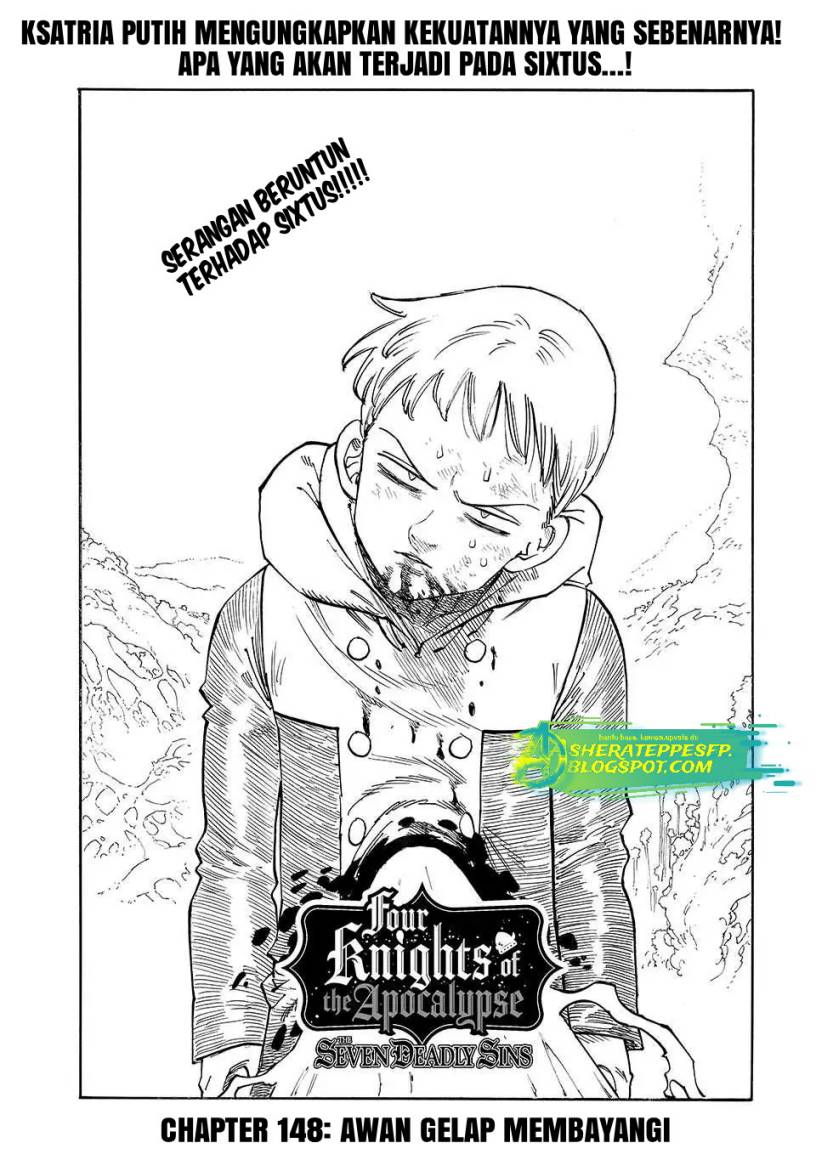 Halaman 3 dari Mokushiroku no Yonkishi Chapter 148
