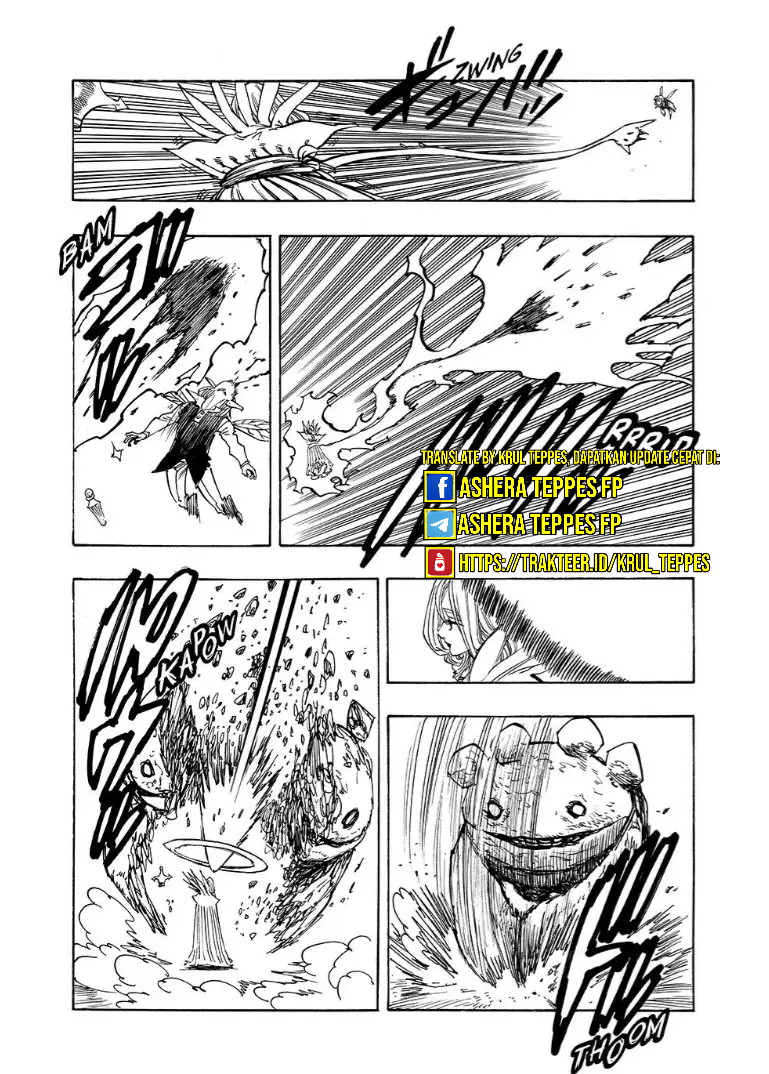 Halaman 11 dari Mokushiroku no Yonkishi Chapter 149