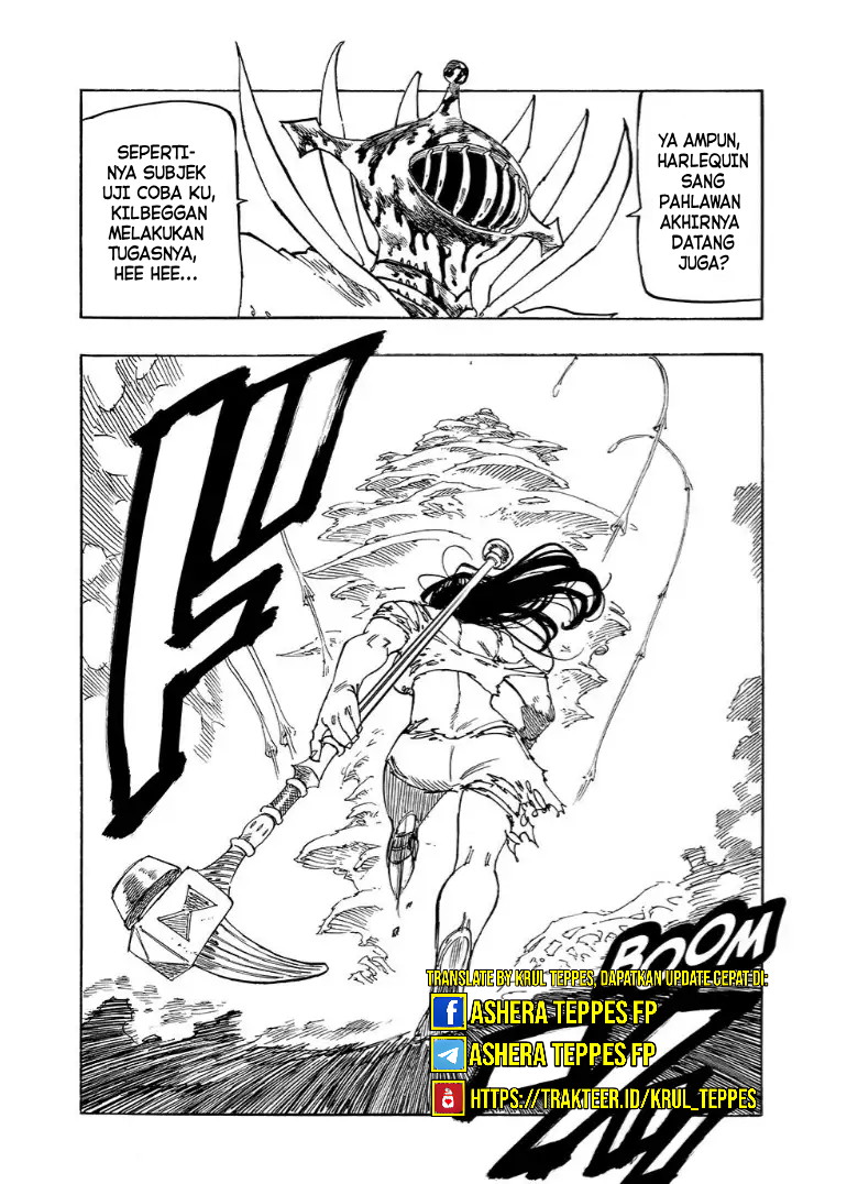 Halaman 16 dari Mokushiroku no Yonkishi Chapter 149