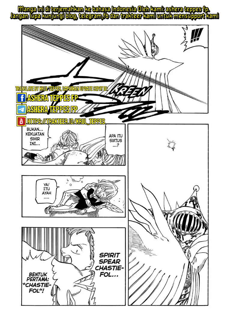 Halaman 18 dari Mokushiroku no Yonkishi Chapter 149