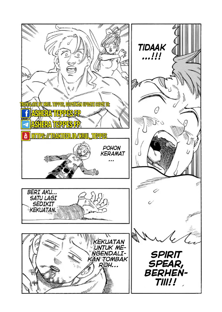 Halaman 21 dari Mokushiroku no Yonkishi Chapter 149