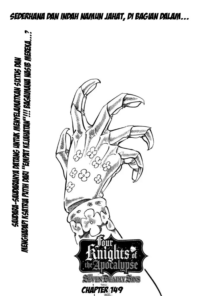 Halaman 3 dari Mokushiroku no Yonkishi Chapter 149