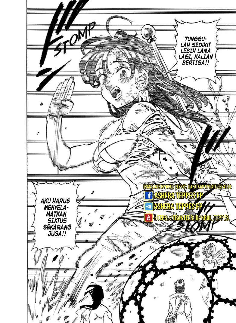 Halaman 6 dari Mokushiroku no Yonkishi Chapter 149
