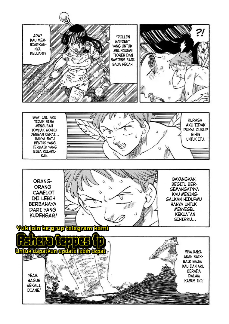 Halaman 9 dari Mokushiroku no Yonkishi Chapter 149