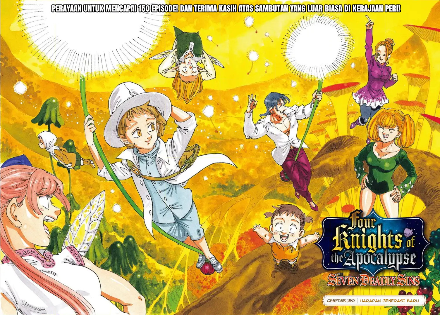 Halaman 3 dari Mokushiroku no Yonkishi Chapter 150