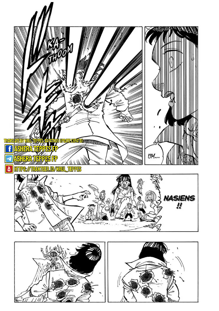 Halaman 14 dari Mokushiroku no Yonkishi Chapter 151