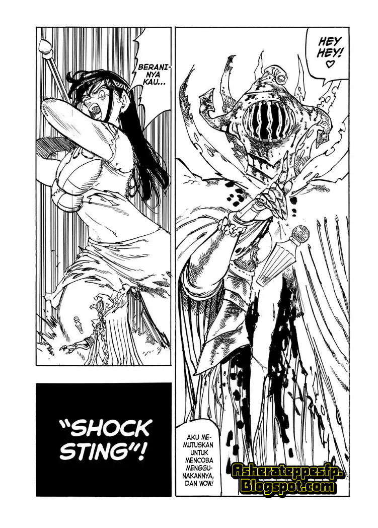 Halaman 15 dari Mokushiroku no Yonkishi Chapter 151