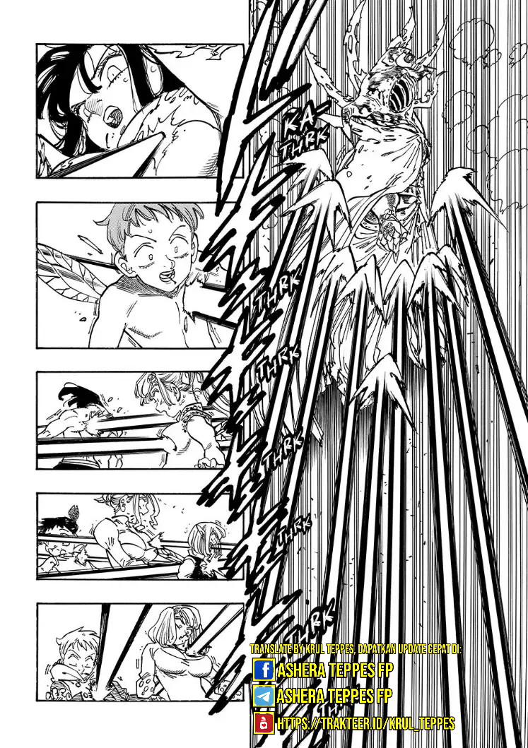 Halaman 16 dari Mokushiroku no Yonkishi Chapter 151