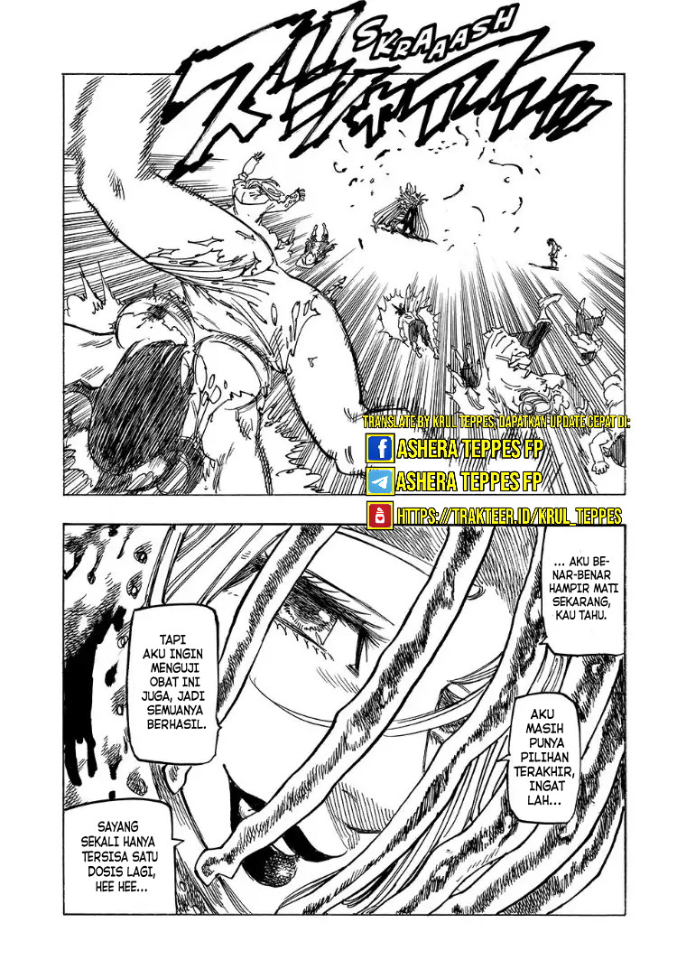 Halaman 17 dari Mokushiroku no Yonkishi Chapter 151