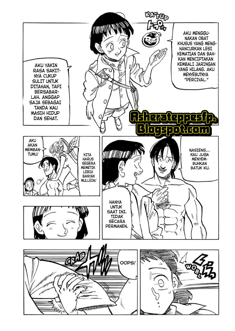 Halaman 6 dari Mokushiroku no Yonkishi Chapter 151