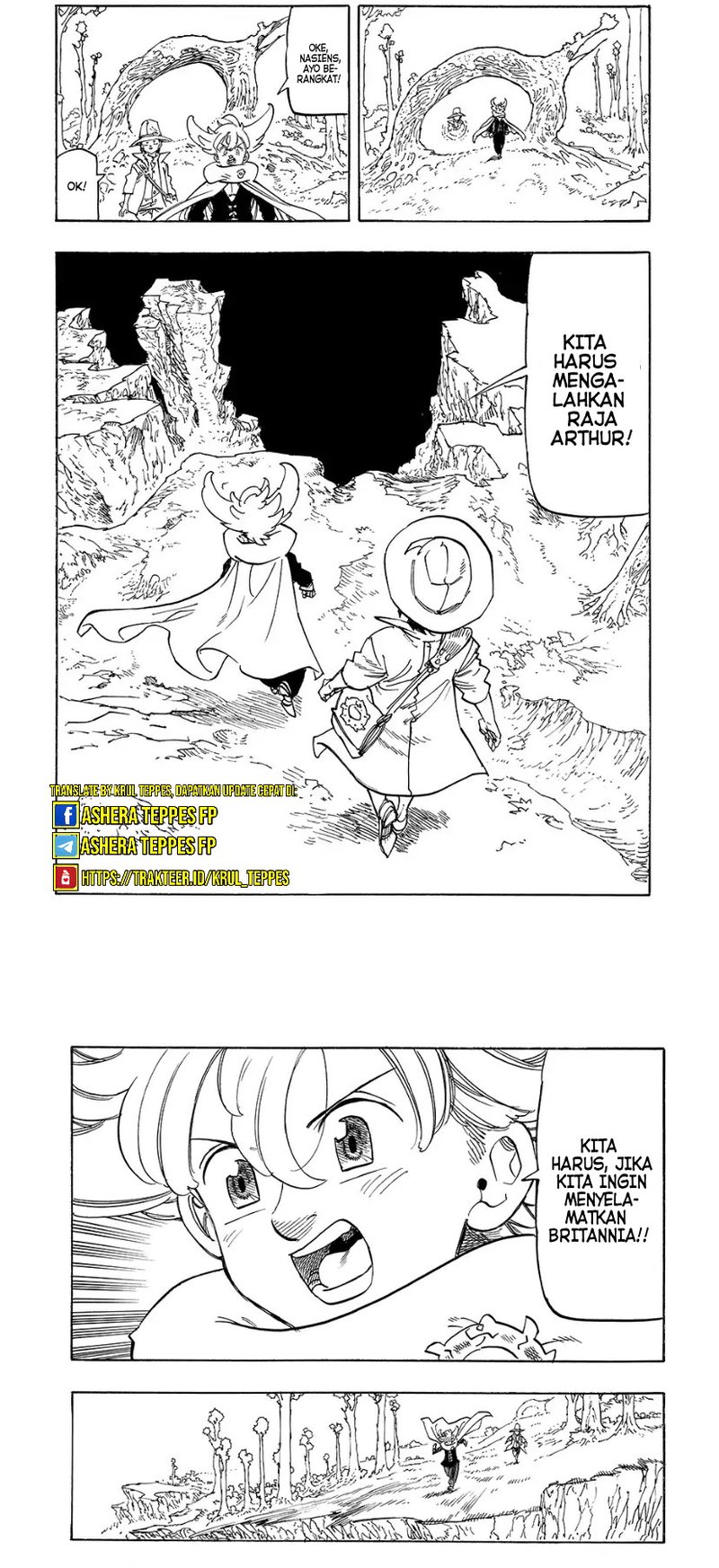 Halaman 10 dari Mokushiroku no Yonkishi Chapter 153