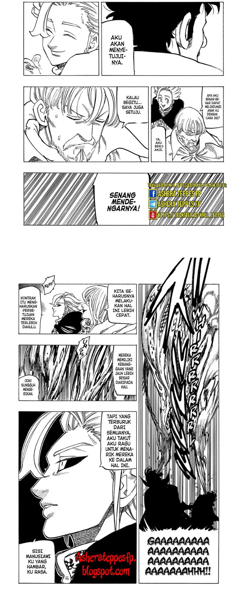 Halaman 12 dari Mokushiroku no Yonkishi Chapter 154