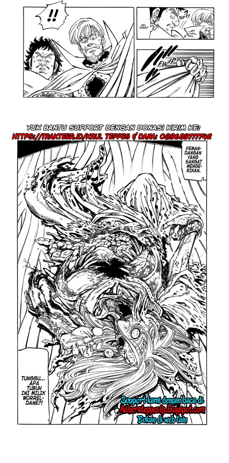 Halaman 3 dari Mokushiroku no Yonkishi Chapter 154