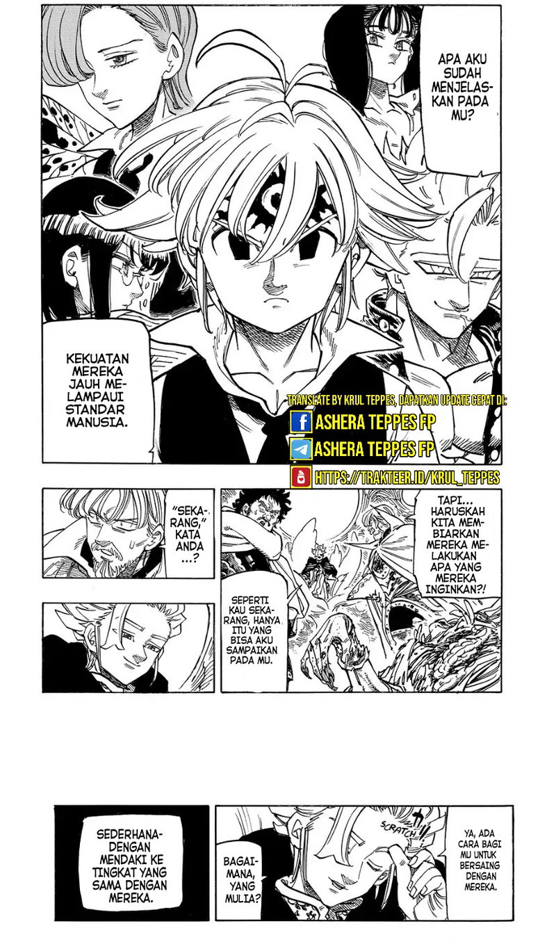Halaman 4 dari Mokushiroku no Yonkishi Chapter 154