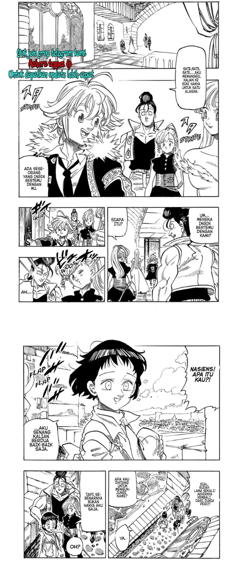 Halaman 2 dari Mokushiroku no Yonkishi Chapter 155