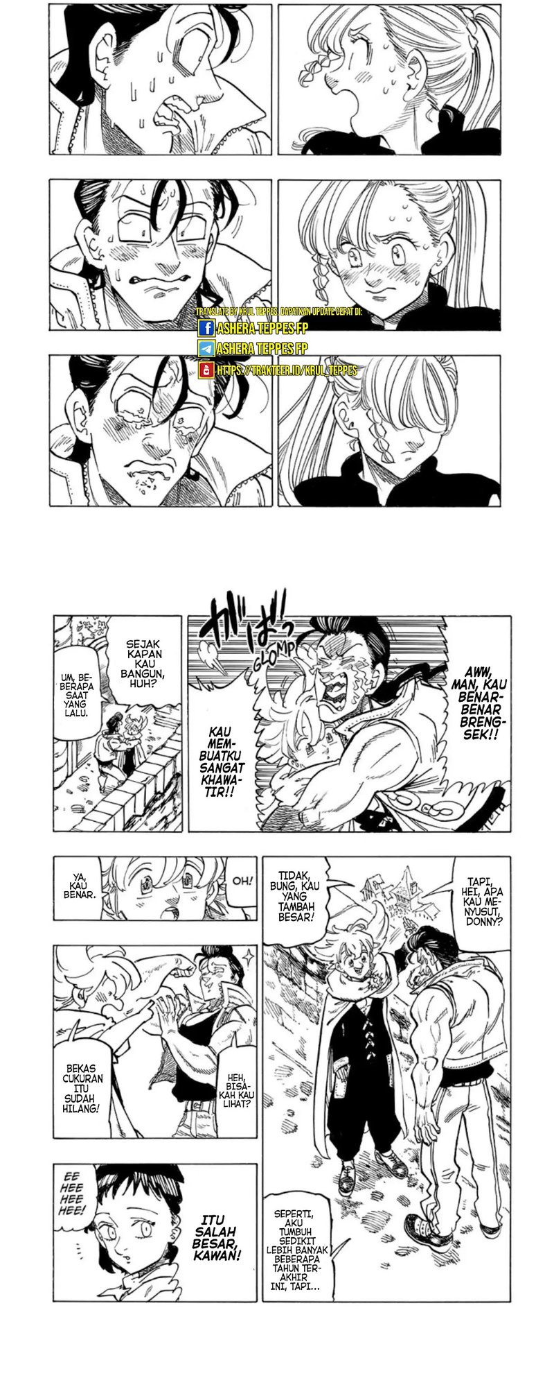 Halaman 5 dari Mokushiroku no Yonkishi Chapter 155